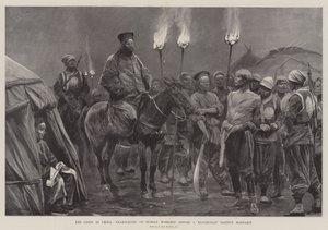 The Crisis in China, Examination of Russian Workmen before a Manchurian District Mandarin